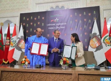 Maroc-Pérou: Signature d'un accord de jumelage entre Laâyoune et la municipalité de "Pueblo Libre"