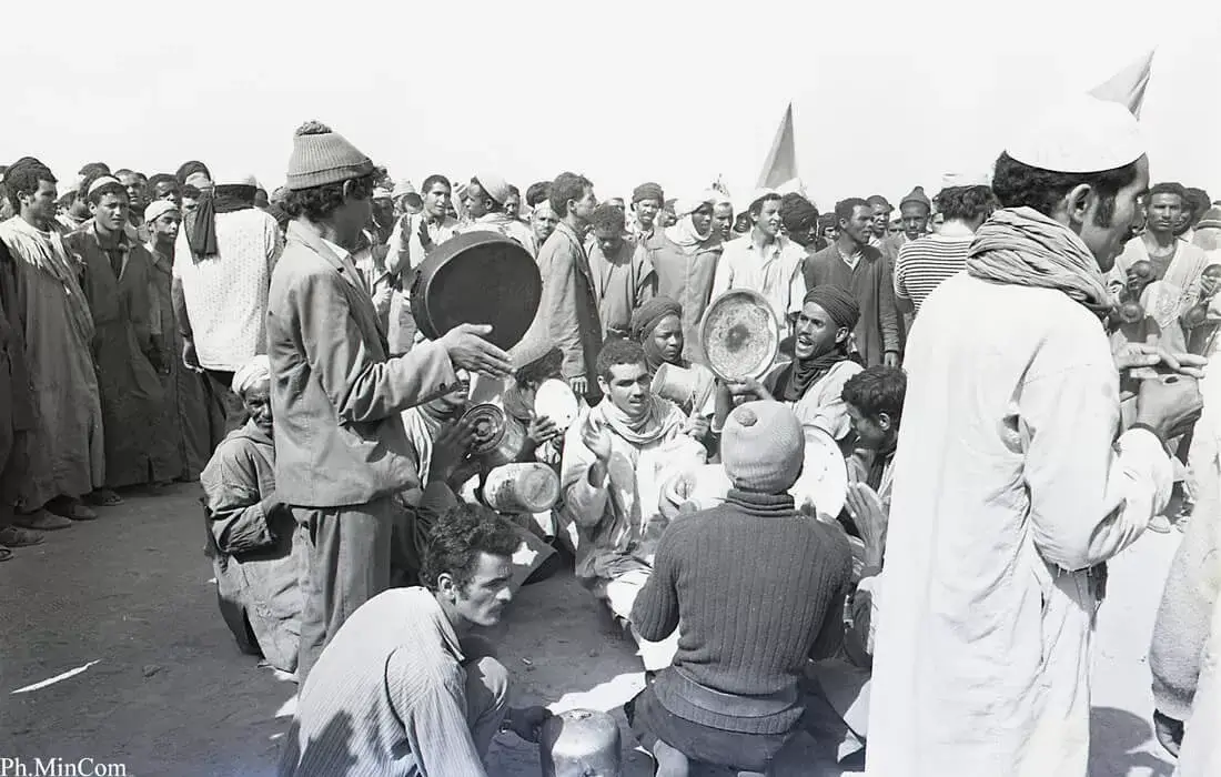 Tentes des volontaires/sahara maroc 